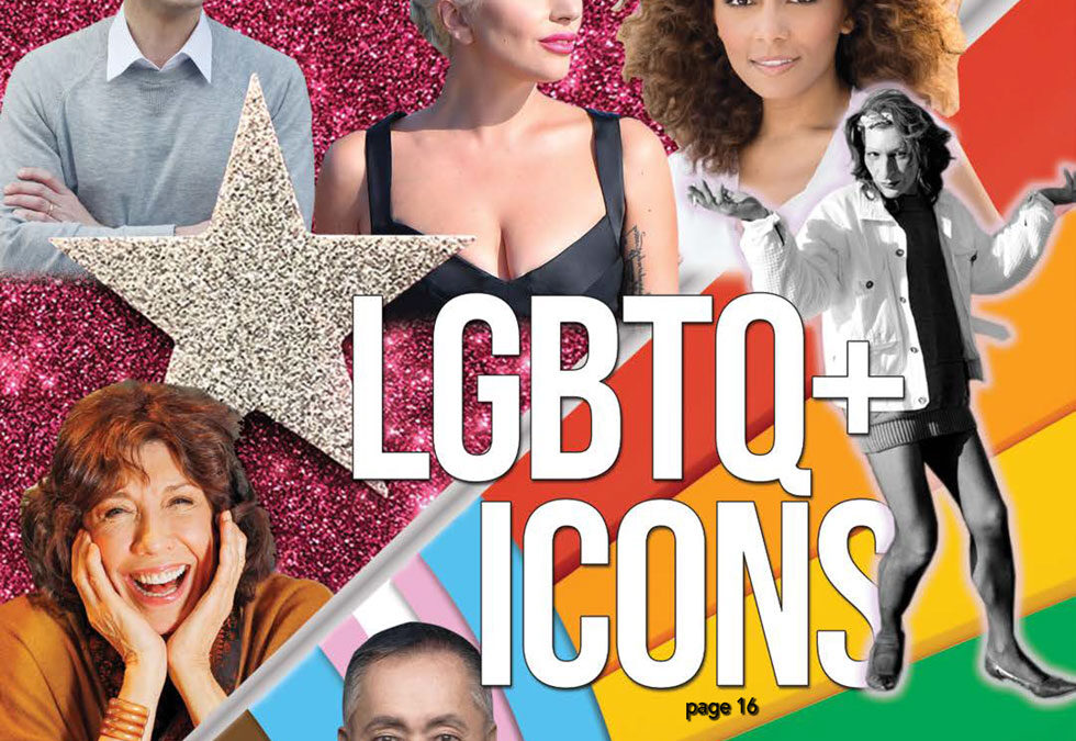 The new issue of Outword, Pride Three, LGBTQ+ Icons is Out Now!